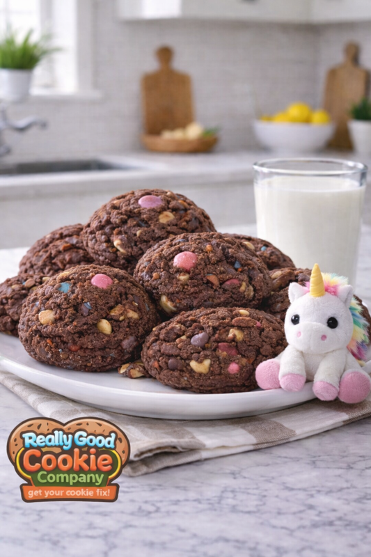 Half Dozen (6)Unicorn Poop Cookies