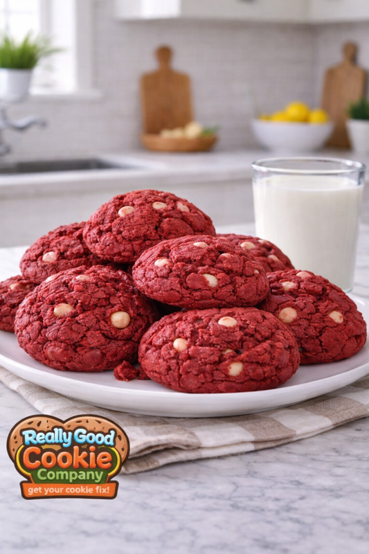 Half Dozen (6) Red Velvet Cookies
