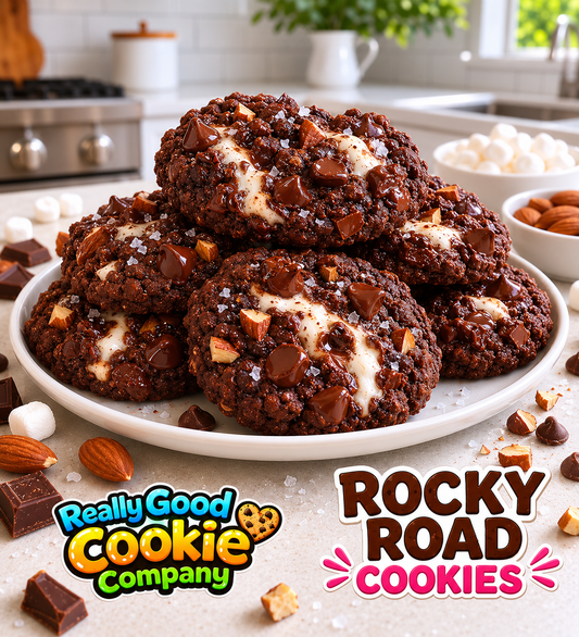 Half Dozen (6) Rocky Road Cookies