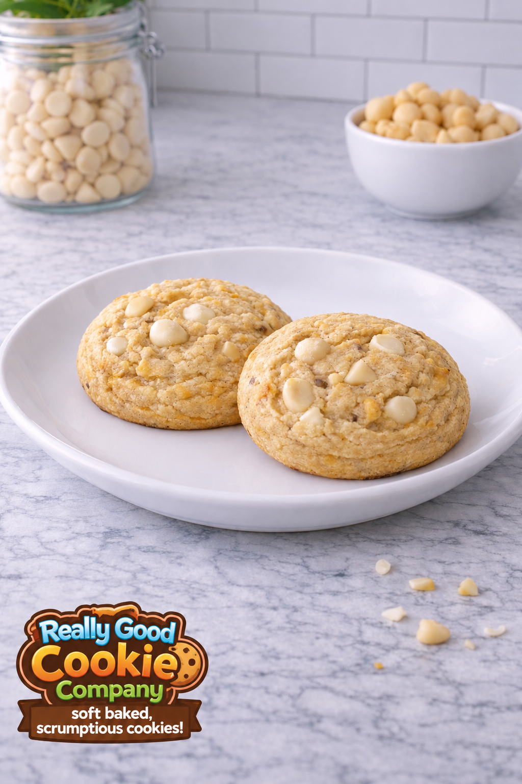 White Chocolate Macadamia Nuts Cookies