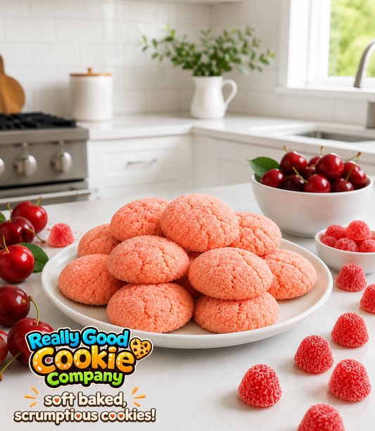 Cherry Drop Cookies