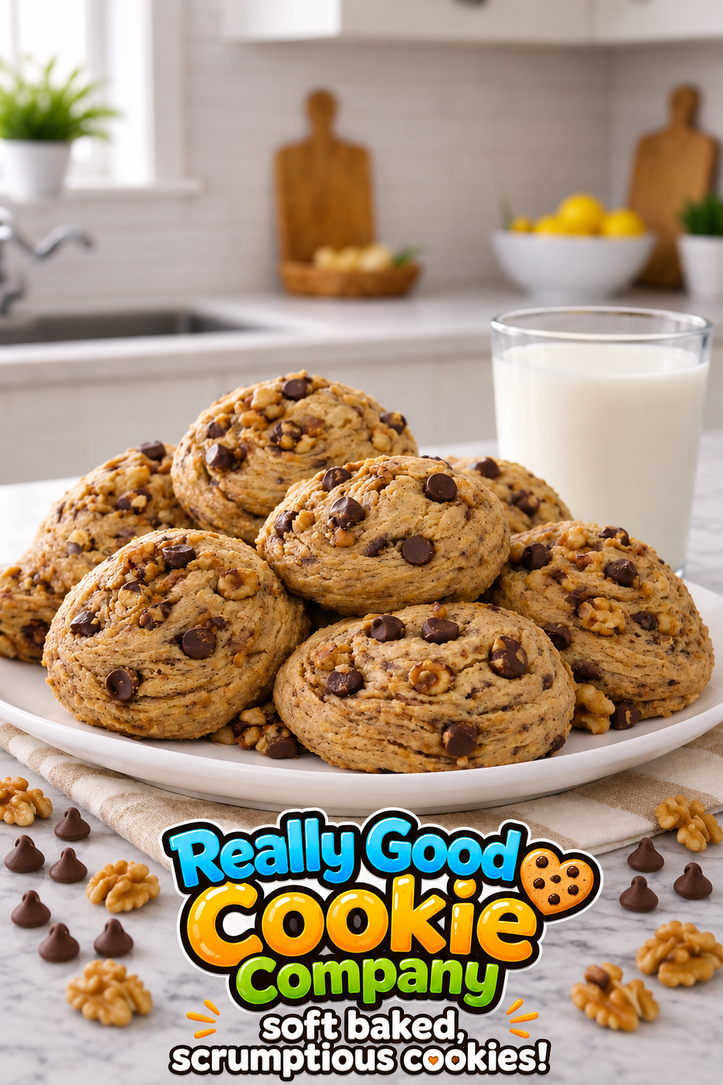 The OG Chocolate Chip Cookies with Walnuts