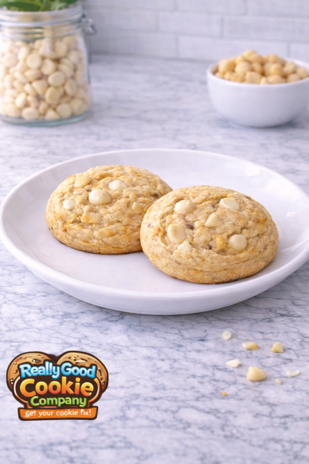 Half Dozen (6) White Chocolate with Macadamia Nuts Cookies