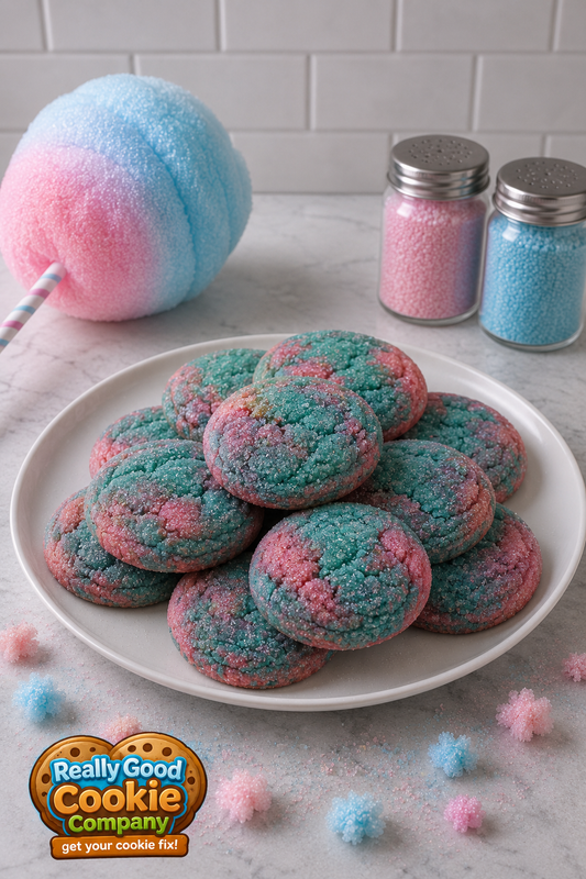 Half Dozen (6)Cotton Candy Cookies