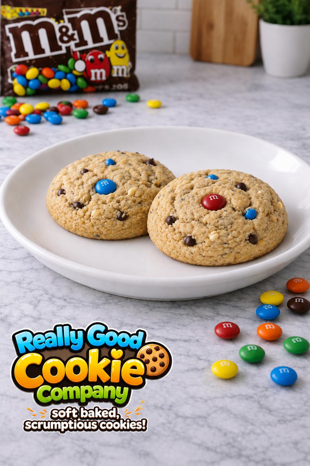 M&M Candy Cookies